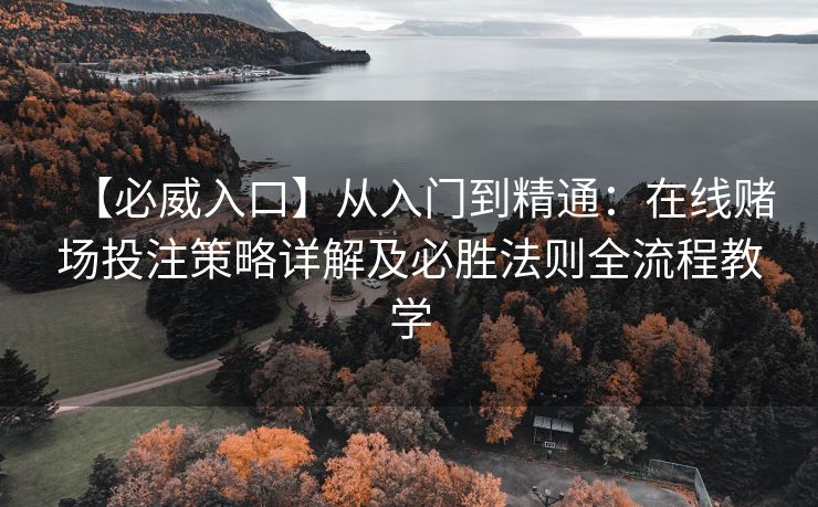 【必威入口】从入门到精通：在线赌场投注策略详解及必胜法则全流程教学